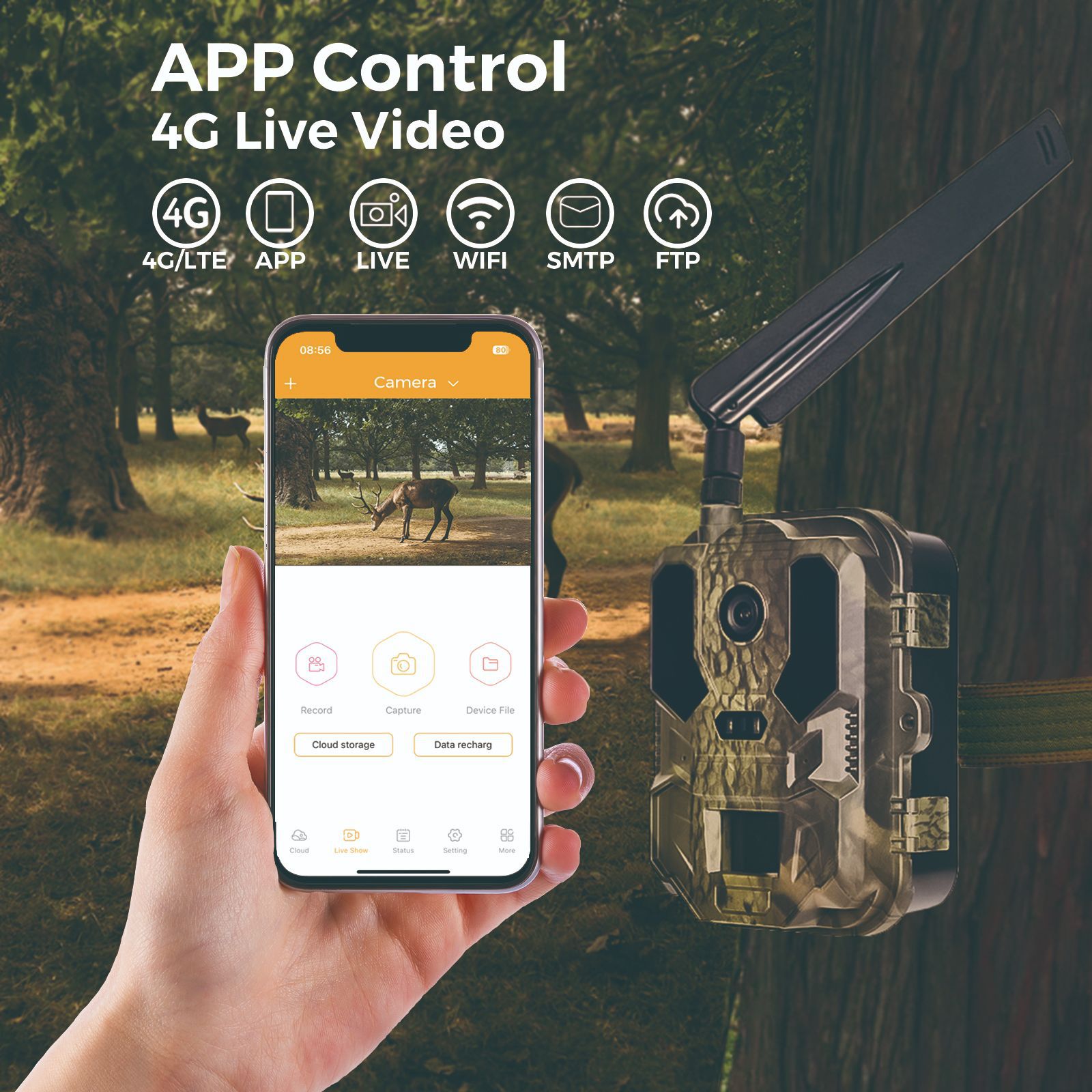 4G outdoor wildlife infrared c - مراجعة Outdoor Hunting Video Camera وسعره