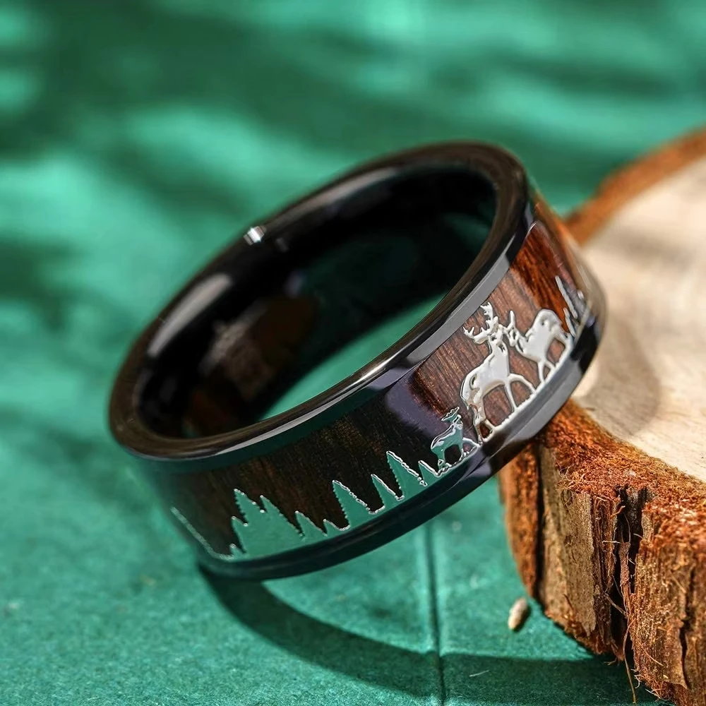 Fashion 8mm Koa Wood Inlay Dee - مراجعة Wildman Hunting & Outdoor Price List وسعره