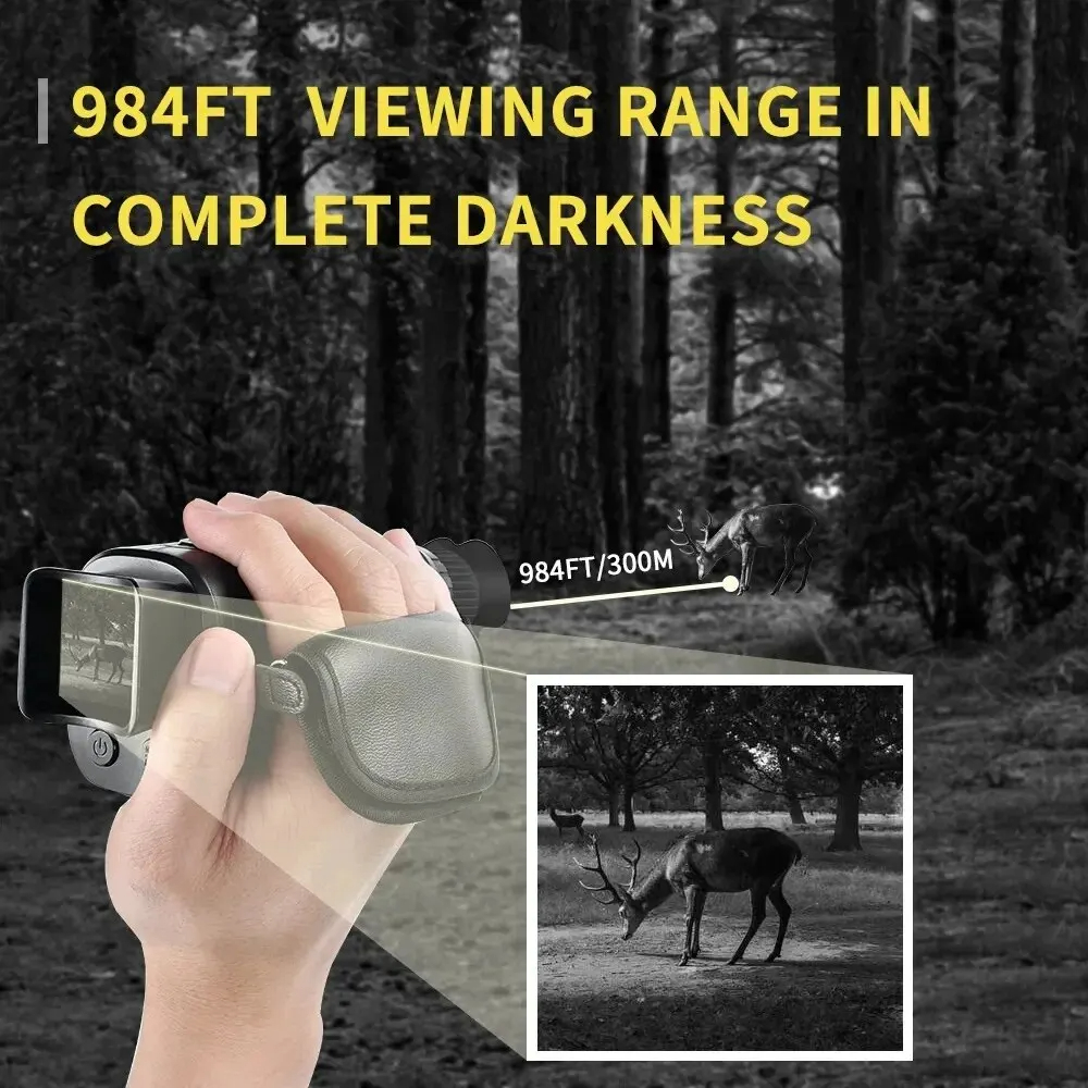 Monocular Night Vision Device  - مراجعة Outdoor Hunting Digital Night Vision وسعره