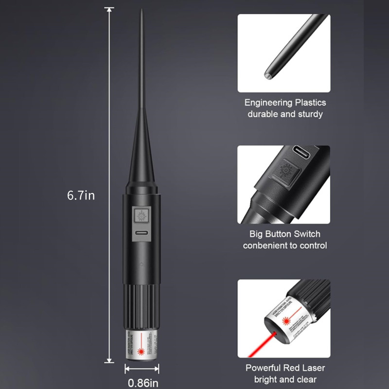 Rechargeable Laser Bore Sight  - مراجعة Laser Boresighter Kit وسعره