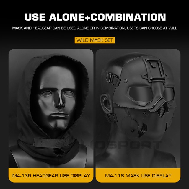Wild Mask Set Tactical Equipme - مراجعة Wildman Hunting & Outdoor Price List وسعره